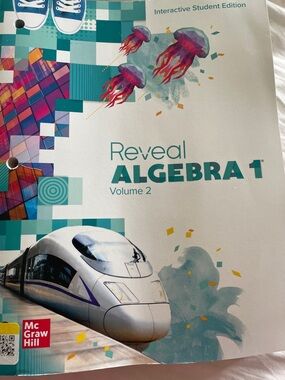 Reveal ALGEBRA 1 Volume 2 Student Workbook - White/Teal
